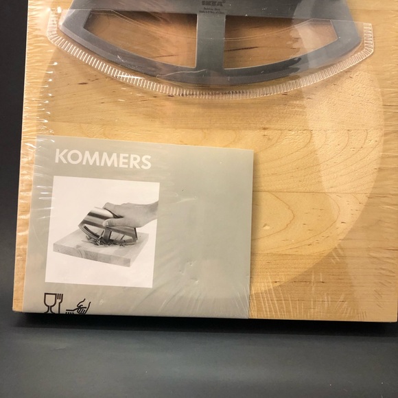 IKEA / Kommers Double Blade Rolling Chopper Knife with Chopping Board - Picture 3 of 13